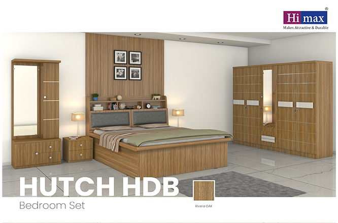 Hutch-HDB Bedroom Set