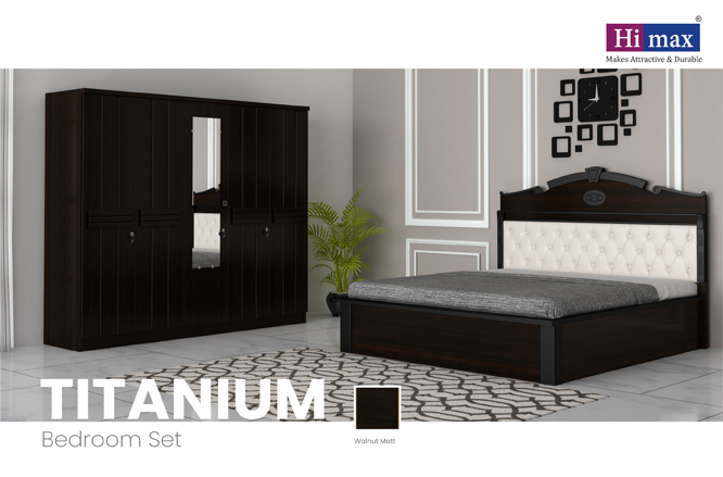 Titanium Bedroom Set